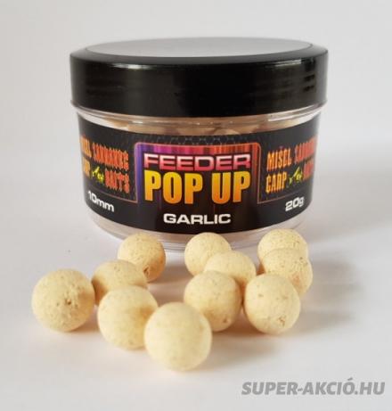 Misel Zadravec Feeder Pop Up 10mm 20gr Fokhagymás Horgász Bojli 2
